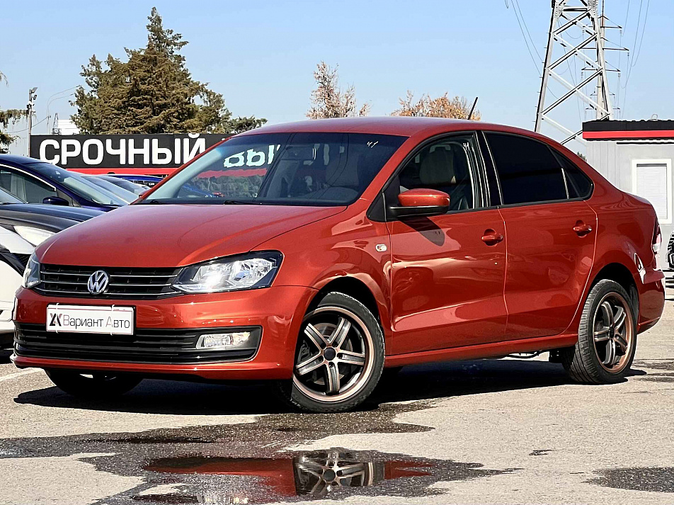  Volkswagen Polo 1.6 AT, 2017, 118 000 км купить в Краснодаре – «Вариант Авто», 2