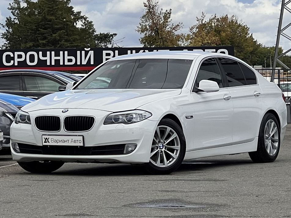 BMW 5 серия 2.0 AT, 2012, 235 000 км купить в Краснодаре – «Вариант Авто», 2