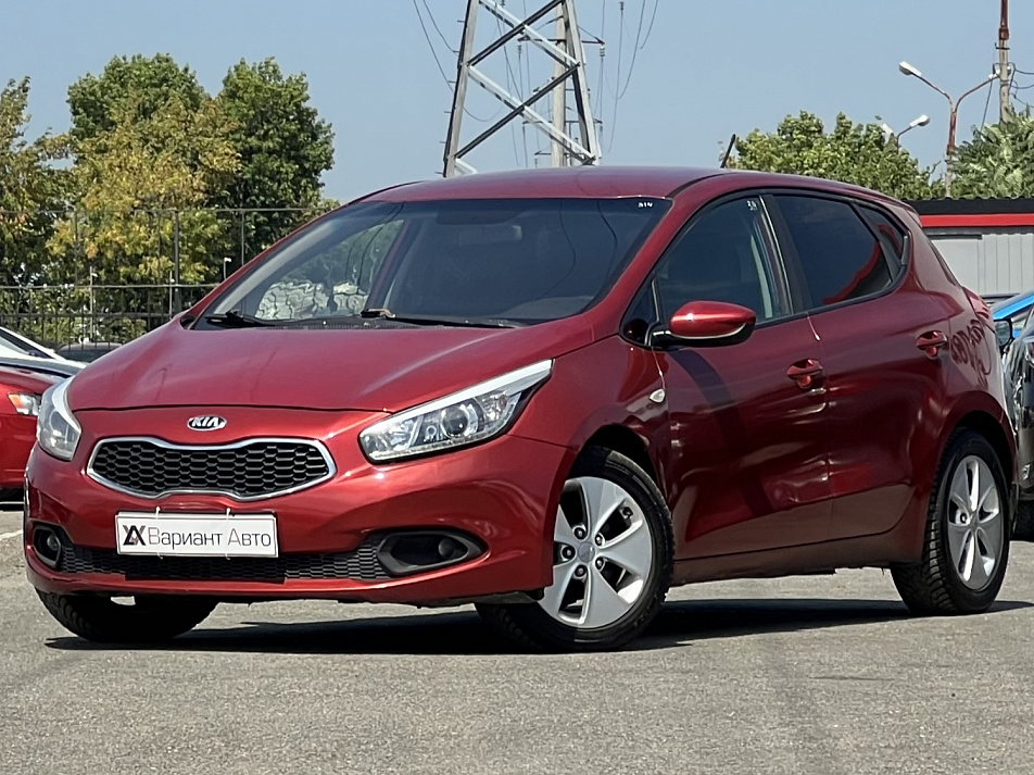 KIA CEED 1.6 AT, 2013, 179 000 КМ купить в Краснодаре – «Вариант Авто», 2