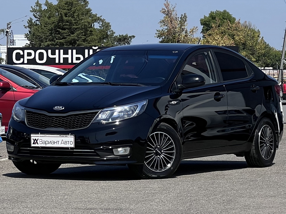 Kia Rio 1.6 AT, 2015, 100 000 км купить в Краснодаре – «Вариант Авто», 2