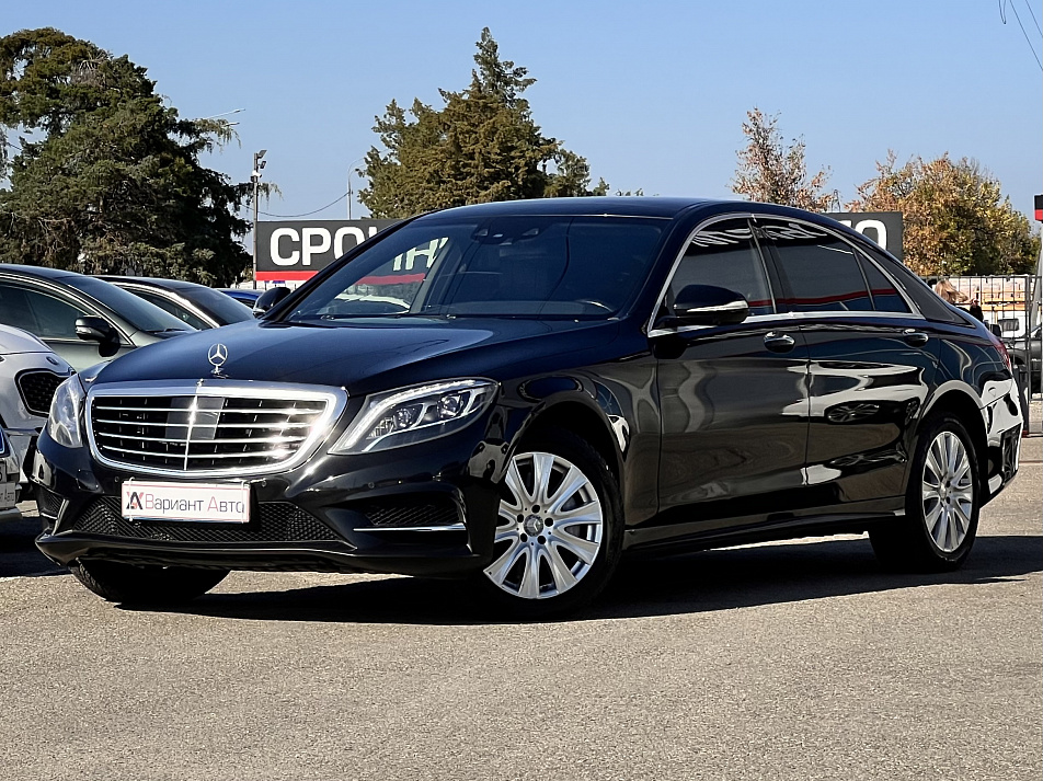 Mercedes-Benz S-класс 4.7 AT, 2015, 191 000 км купить в Краснодаре – «Вариант Авто», 2